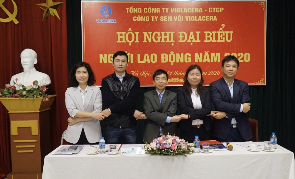 Công ty Sen vòi Viglacera tổ chức Hội nghị người lao động năm 2020